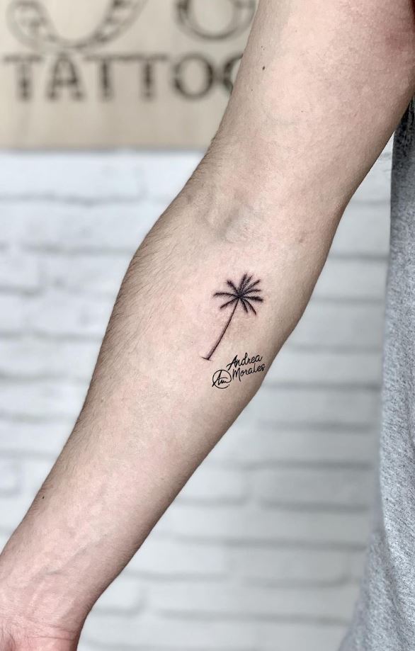 Update 82 palm tree tattoo for men best  thtantai2