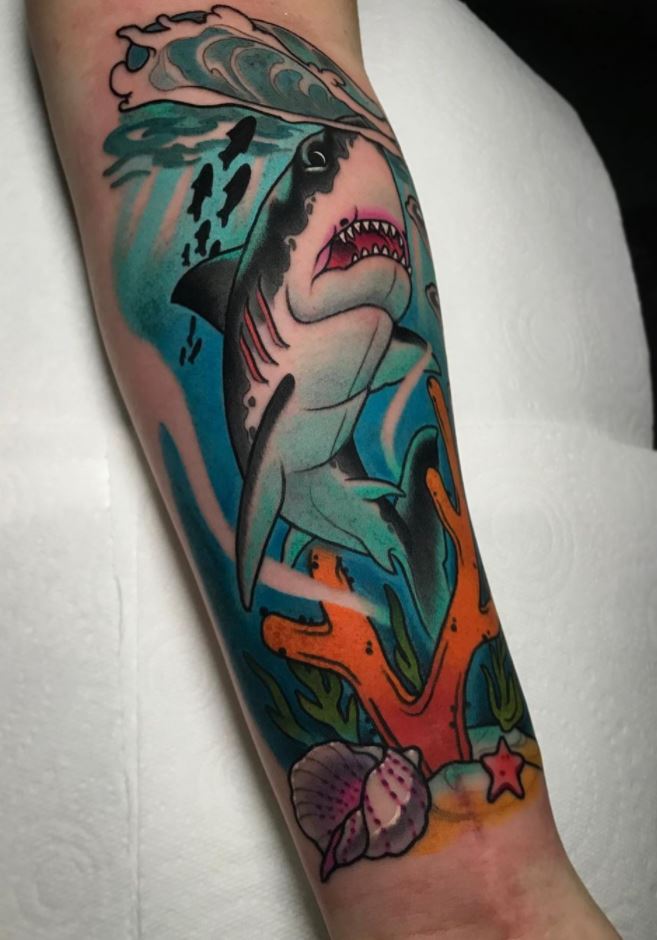 Great Shark Tattoo
